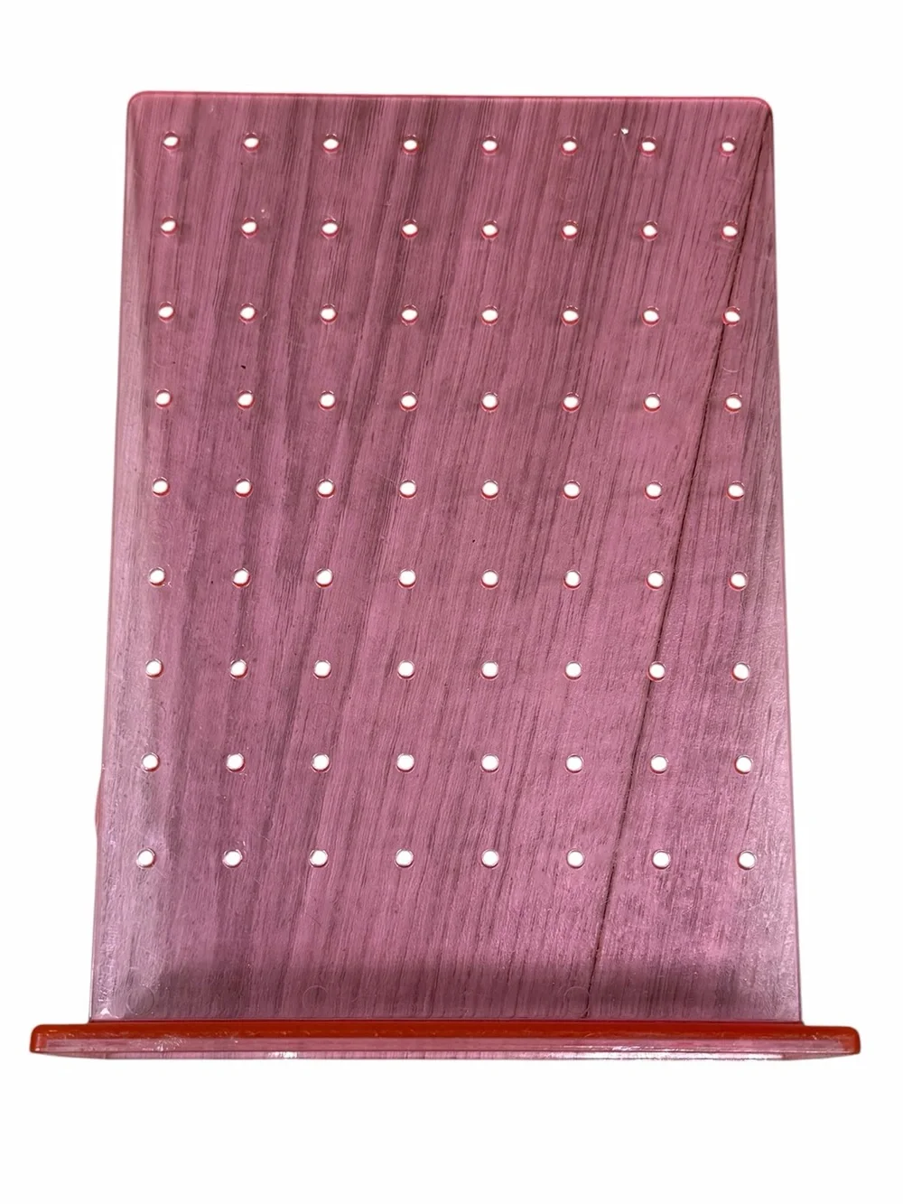 10/$25🦋 Azar Displays Hot Pink Translucent Acrylic Pegboard Earring Display